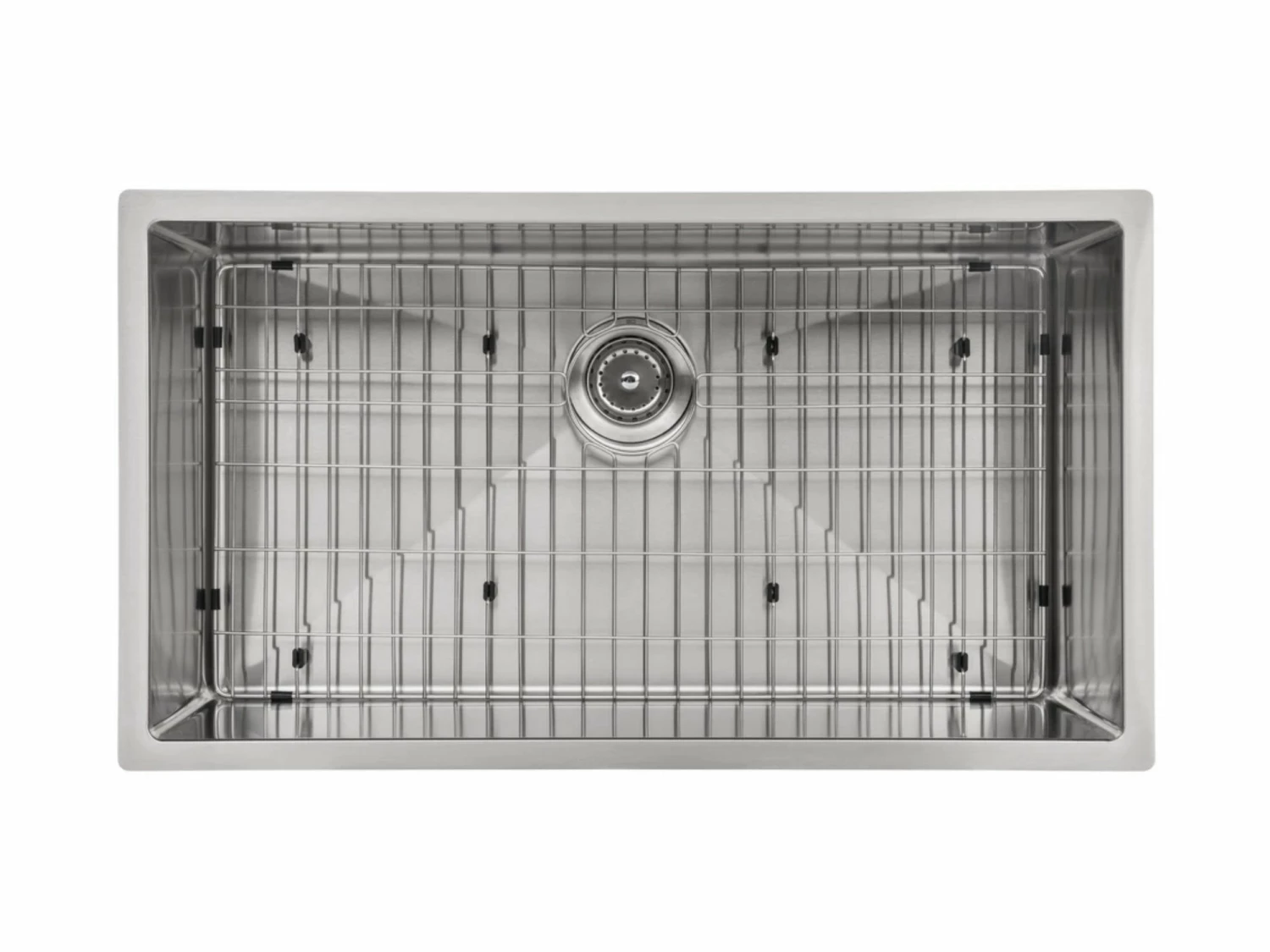 NewAge Products 32 In. Undermount Single Bowl Stainless Steel Sink With Coiled Pull Down Faucet 8 NewAge Products 32 In. Undermount Single Bowl Stainless Steel Sink With Coiled Pull Down Faucet