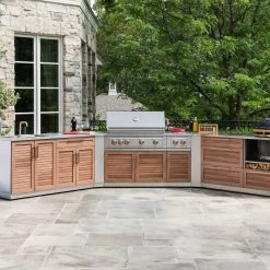 NewAge Products Outdoor Kitchen Stainless Steel 5 Piece Cabinet Set 29 NewAge Products Outdoor Kitchen Stainless Steel 5 Piece Cabinet Set