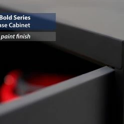 NewAge Products Bold Series Red 2-Door Base Cabinet Garage Storage