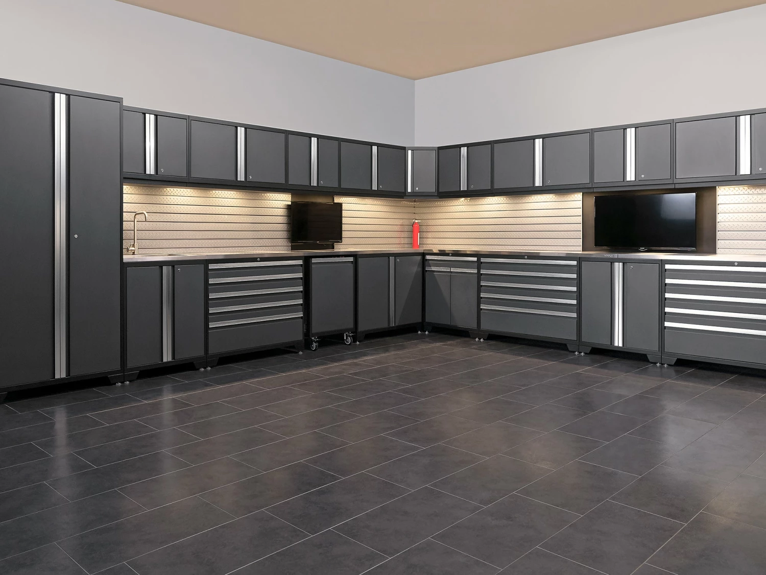 NewAge Products Stone Composite LVT 1000 Sq. Ft. Flooring Kit 12 NewAge Products Stone Composite LVT 1000 Sq. Ft. Flooring Kit