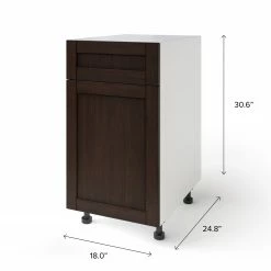 NewAge Products Home One Door, Single Drawer Cabinet, 18 Inch 103 NewAge Products Home One Door, Single Drawer Cabinet, 18 Inch
