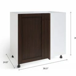 NewAge Products Home Blind Corner Base Cabinet, 36 Inch Pantry Cabinets 55 NewAge Products Home Blind Corner Base Cabinet, 36 Inch Pantry Cabinets