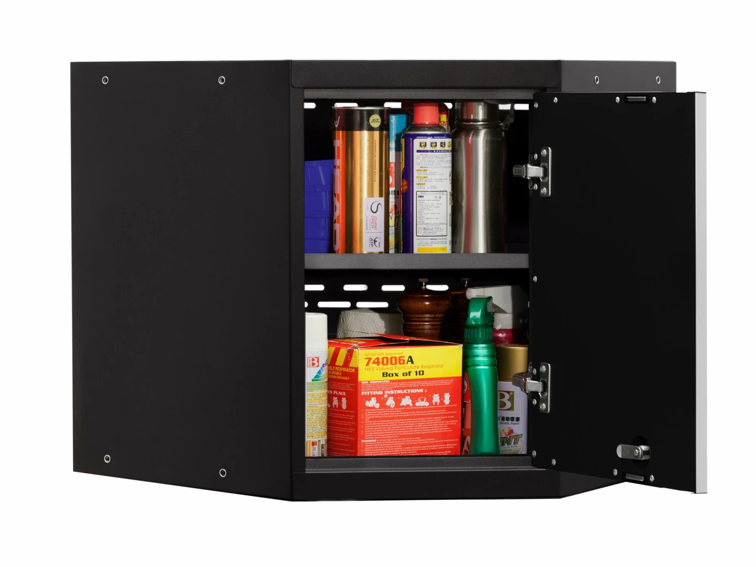 None Pro Series Corner Wall Cabinet Garage Storage 34 None Pro Series Corner Wall Cabinet Garage Storage