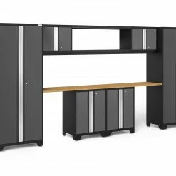 NewAge Products Bold Series 9 Piece Cabinet Set Garage Storage