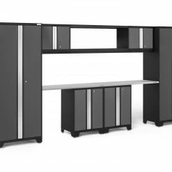 NewAge Products Bold Series 9 Piece Cabinet Set Garage Storage