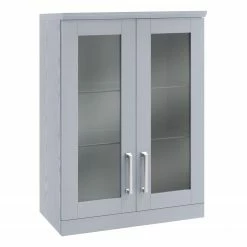 NewAge Products Home Bar Short Wall Cabinet - 21”