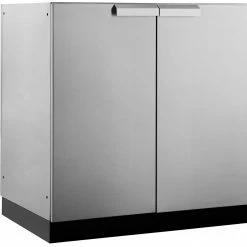 None Outdoor Kitchen Stainless Steel 2-Door Cabinet