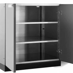 None Outdoor Kitchen Stainless Steel 2-Door Cabinet 26 None Outdoor Kitchen Stainless Steel 2-Door Cabinet