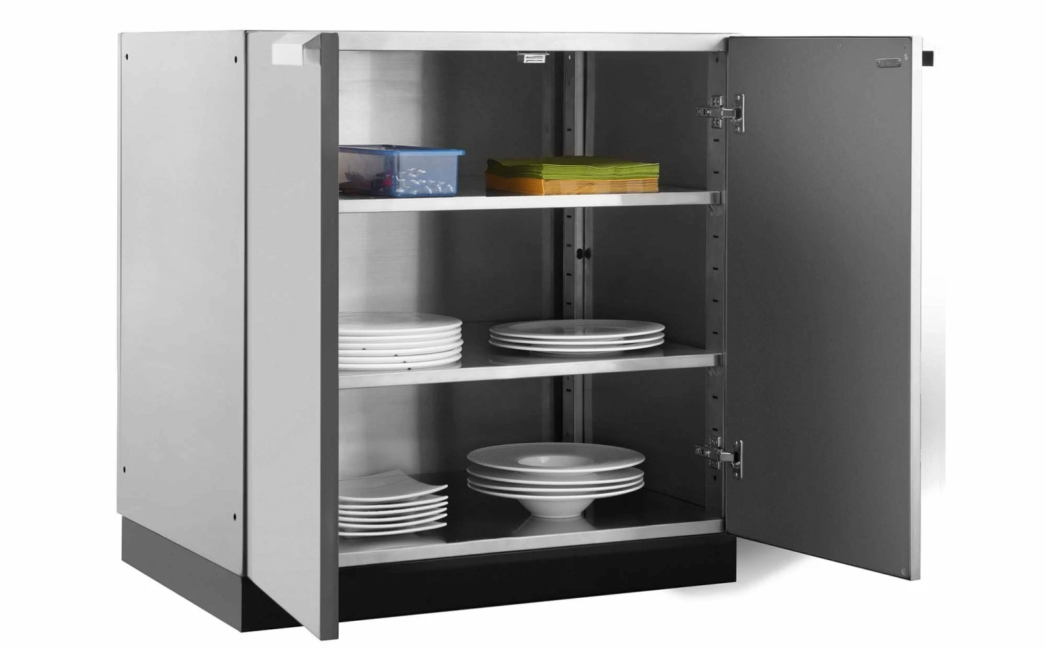 None Outdoor Kitchen Stainless Steel 2-Door Cabinet 4 None Outdoor Kitchen Stainless Steel 2-Door Cabinet