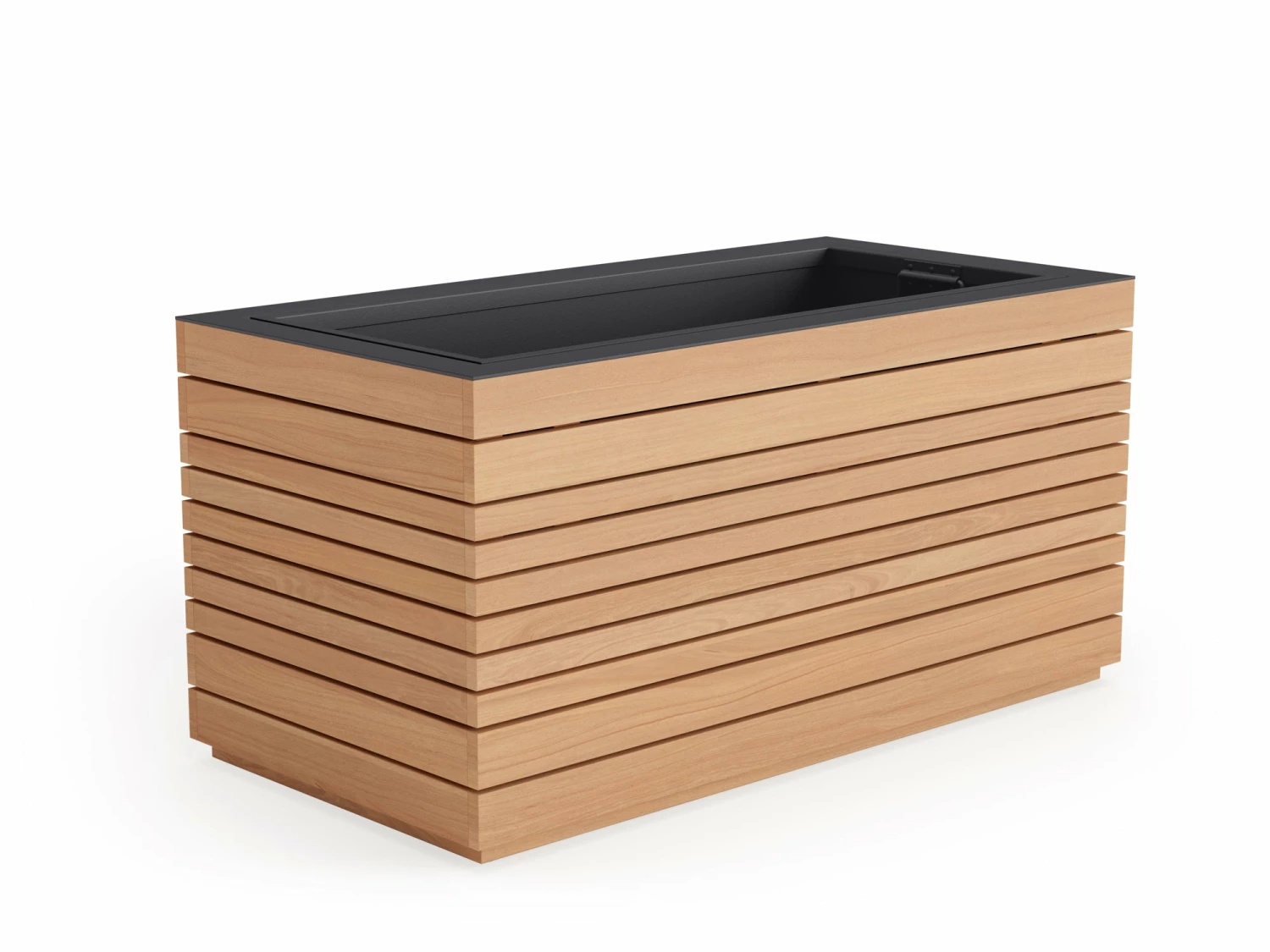 NewAge Products Rhodes Rectangular Planter (Set Of 2) Planter Boxes 2 NewAge Products Rhodes Rectangular Planter (Set Of 2) Planter Boxes