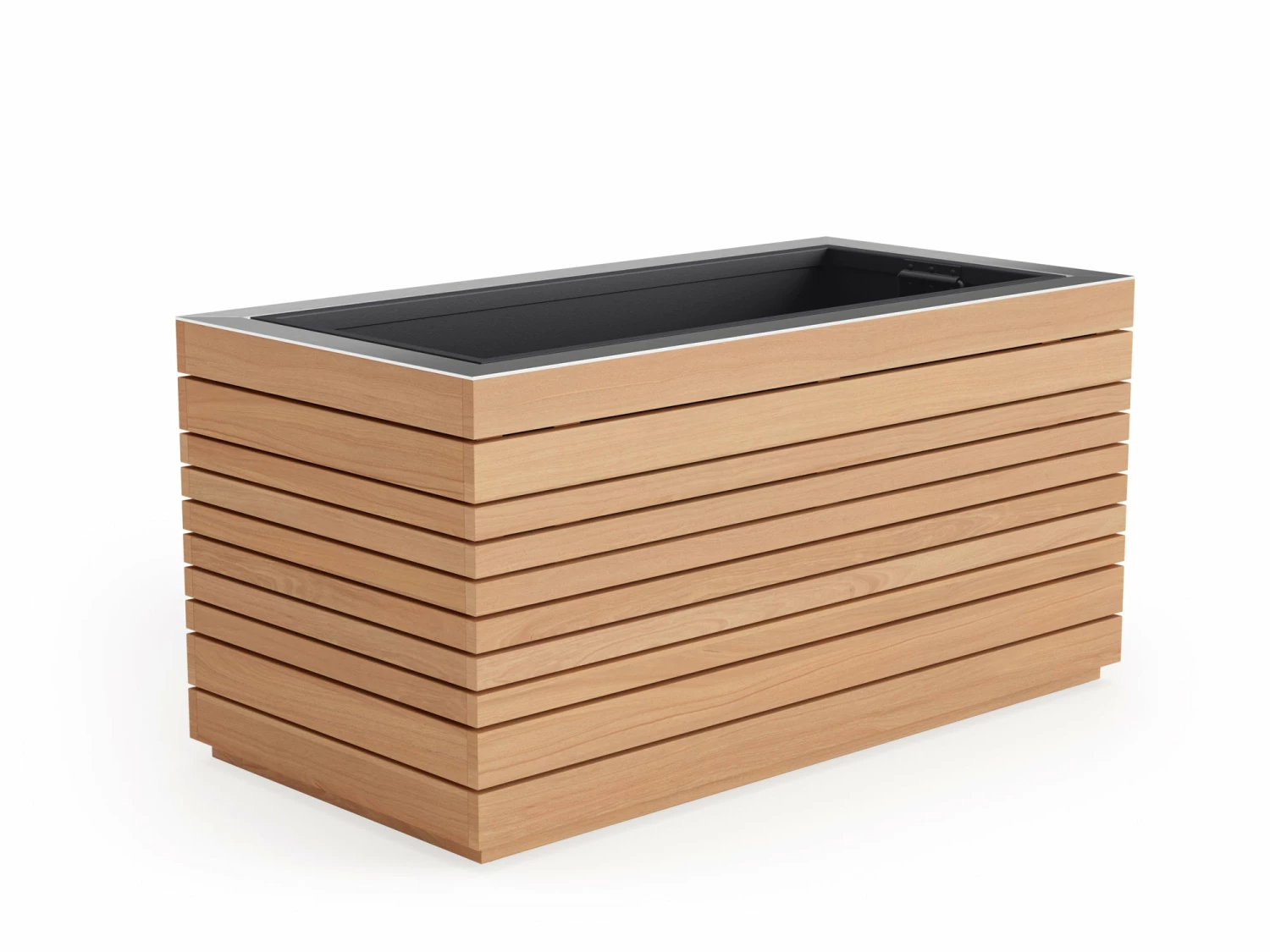 NewAge Products Rhodes Rectangular Planter (Set Of 2) Planter Boxes 10 NewAge Products Rhodes Rectangular Planter (Set Of 2) Planter Boxes