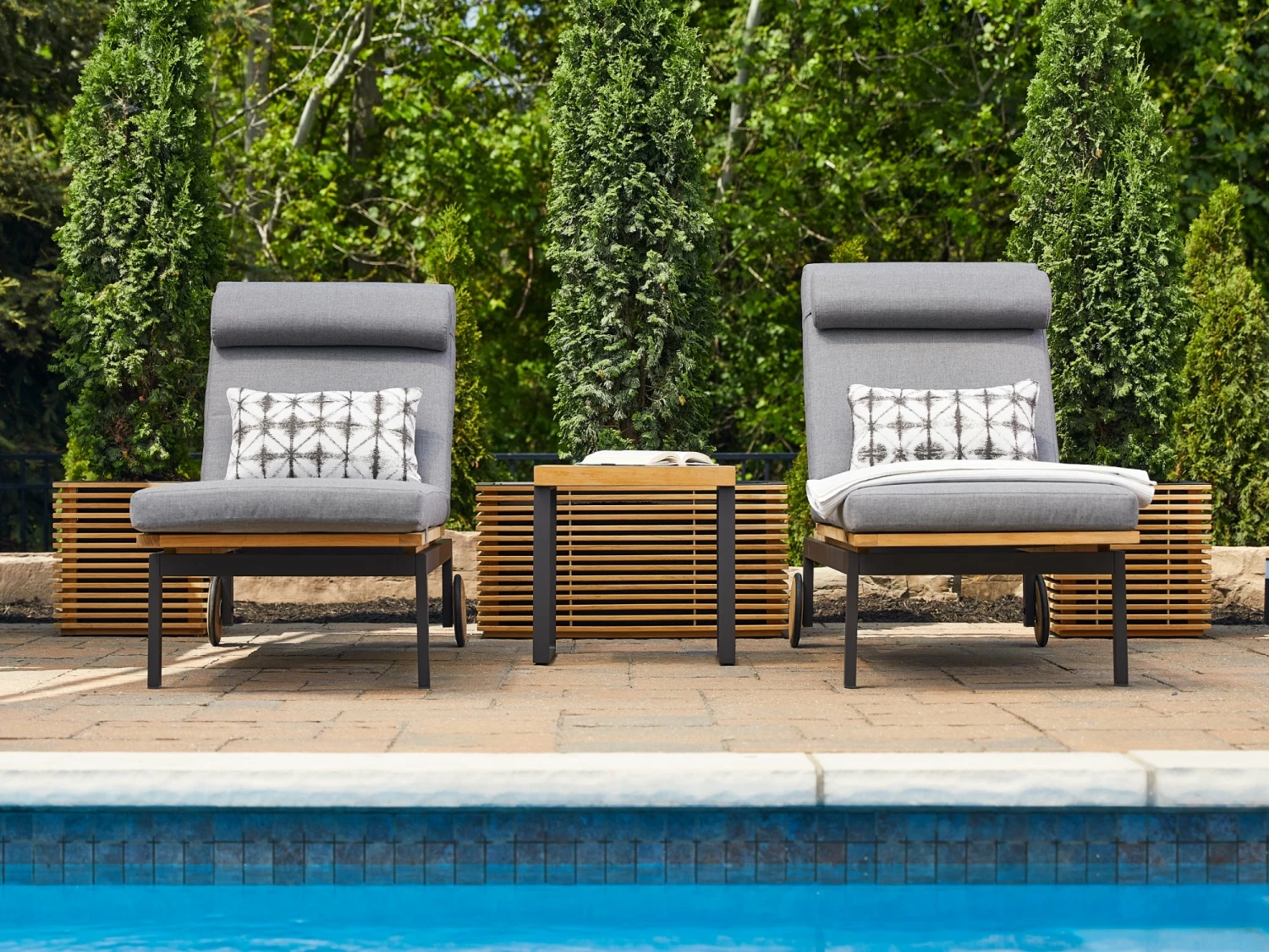 NewAge Products Monterey Rectangular Planter Boxes (Set Of 2) 3 NewAge Products Monterey Rectangular Planter Boxes (Set Of 2)