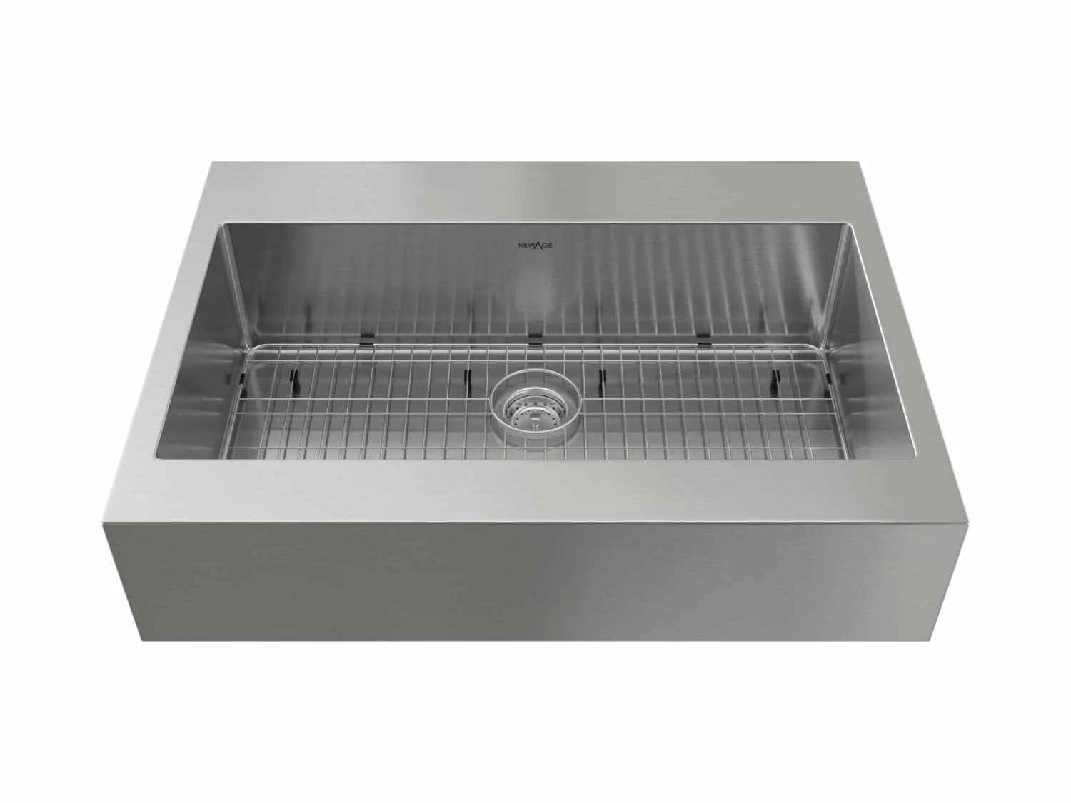 NewAge Products 36 In. Farmhouse Sink With Classic Pull Down Faucet 16 NewAge Products 36 In. Farmhouse Sink With Classic Pull Down Faucet