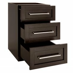 NewAge Products Home Bar 3-Drawer Cabinet - 21” 28 NewAge Products Home Bar 3-Drawer Cabinet - 21”