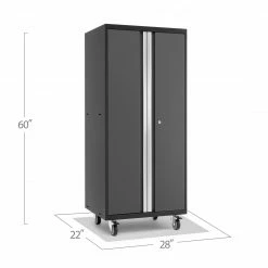 None Pro Series Gray Mobile Locker