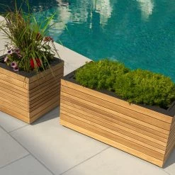NewAge Products Rhodes Rectangular Planter (Set Of 2) Planter Boxes 23 NewAge Products Rhodes Rectangular Planter (Set Of 2) Planter Boxes