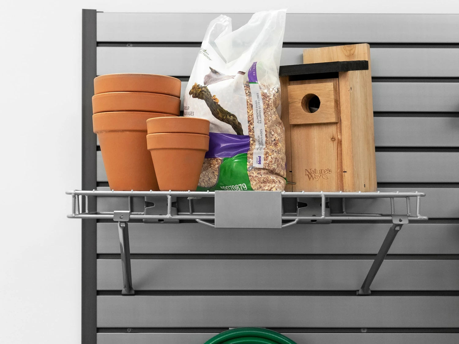 NewAge Products Garage Storage 2ft Wire Shelves (Pack Of 2) 4 NewAge Products Garage Storage 2ft Wire Shelves (Pack Of 2)