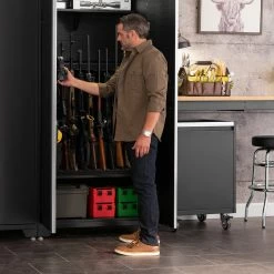 NewAge Products 36 In. Secure Gun Cabinet With Accessories 58 NewAge Products 36 In. Secure Gun Cabinet With Accessories