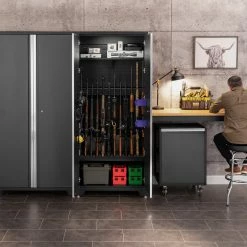 NewAge Products 36 In. Secure Gun Cabinet With Accessories 39 NewAge Products 36 In. Secure Gun Cabinet With Accessories