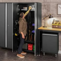 NewAge Products 36 In. Secure Gun Cabinet With Accessories 40 NewAge Products 36 In. Secure Gun Cabinet With Accessories