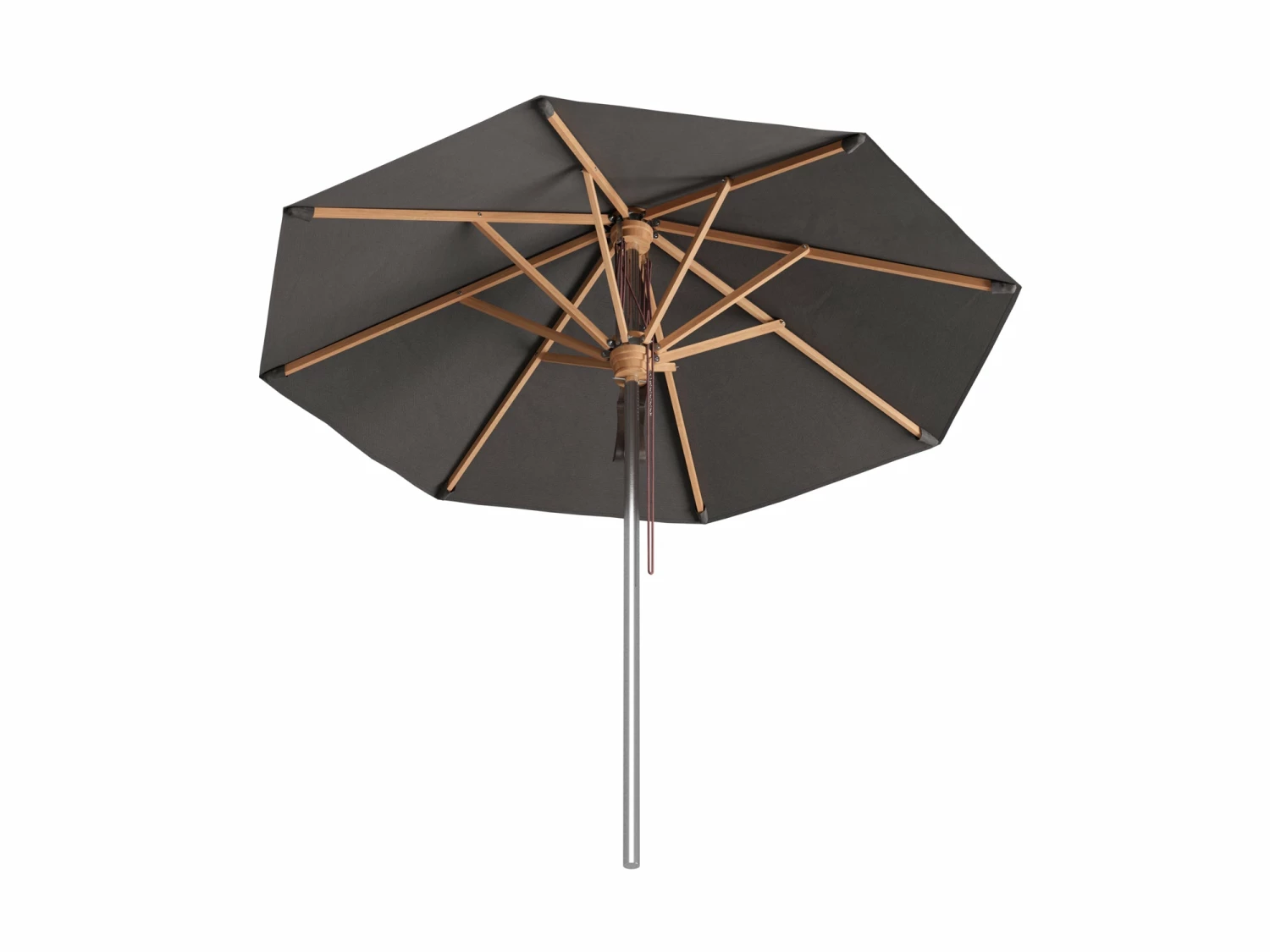 NewAge Products Round Umbrella With Post And Steel Base 5 NewAge Products Round Umbrella With Post And Steel Base