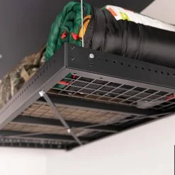 NewAge Products Pro Series 4 Ft. X 4 Ft. Wall Mounted Steel Shelf 29 NewAge Products Pro Series 4 Ft. X 4 Ft. Wall Mounted Steel Shelf