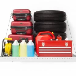 NewAge Products Pro Series 4 Ft. X 4 Ft. Wall Mounted Steel Shelf