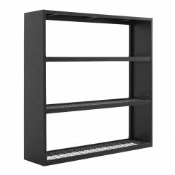 NewAge Products Bold Series 72 In. Wall Mounted Rack - Black Garage Storage