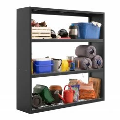 NewAge Products Bold Series 72 In. Wall Mounted Rack - Black Garage Storage 15 NewAge Products Bold Series 72 In. Wall Mounted Rack - Black Garage Storage