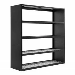 NewAge Products Pro Series 72 In. Wall Mounted Rack Large Storage Solutions