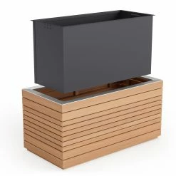 NewAge Products Rhodes Rectangular Planter (Set Of 2) Planter Boxes 29 NewAge Products Rhodes Rectangular Planter (Set Of 2) Planter Boxes