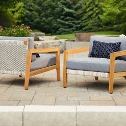 NewAge Products Lakeside Chat Chair (Set Of 2) 48 NewAge Products Lakeside Chat Chair (Set Of 2)