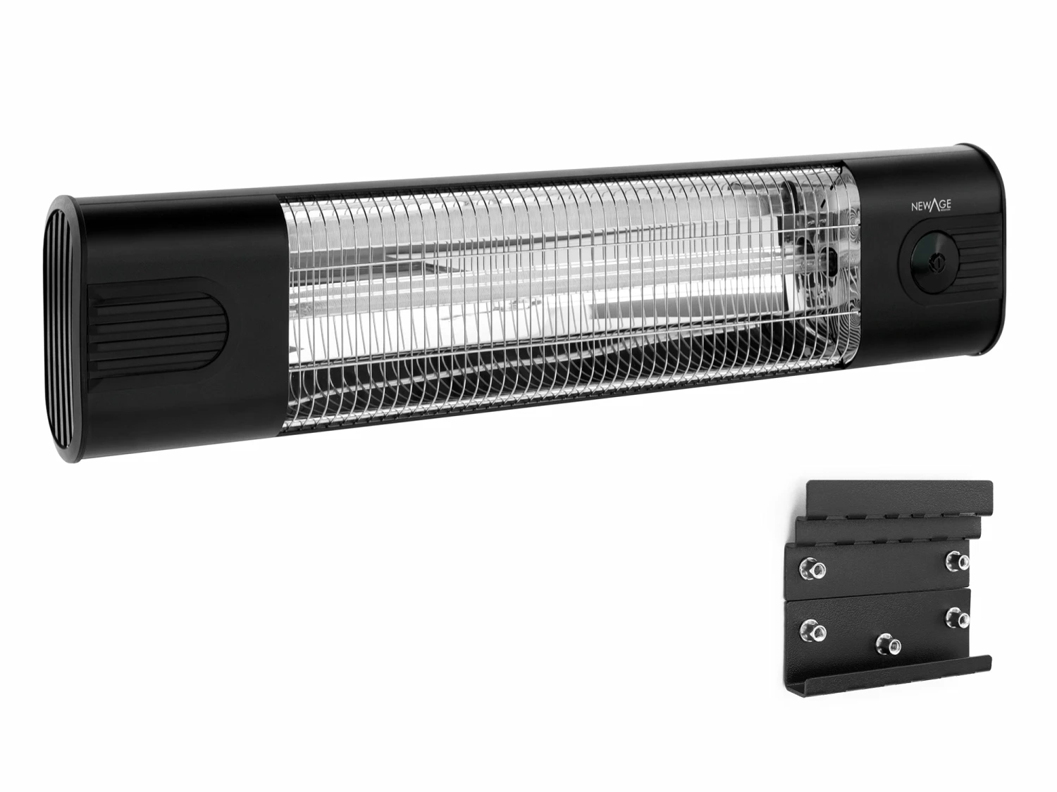 NewAge Products 1500w Infrared Heater With Slatwall Bracket 1 NewAge Products 1500w Infrared Heater With Slatwall Bracket