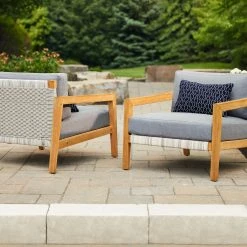 NewAge Products Patio Furniture Lakeside 3 Piece Set With Coffee Table 60 NewAge Products Patio Furniture Lakeside 3 Piece Set With Coffee Table