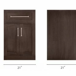 NewAge Products Home Bar Cabinets Home Bar 2-Door With Drawer Cabinet - 21