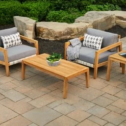 NewAge Products Patio Furniture Lakeside 3 Piece Set With Coffee Table 44 NewAge Products Patio Furniture Lakeside 3 Piece Set With Coffee Table