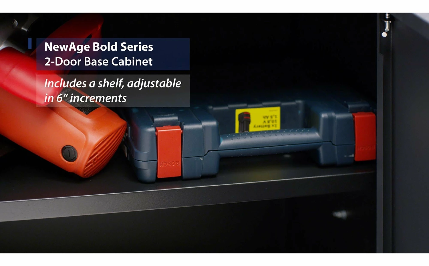 NewAge Products Bold Series 2-Door Base Cabinet 14 NewAge Products Bold Series 2-Door Base Cabinet