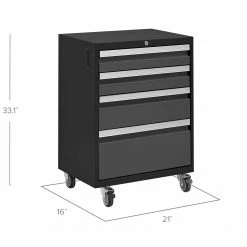 NewAge Products Bold Series Rolling Tool Drawer Garage Storage