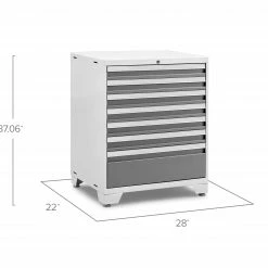 NewAge Products Pro Series 28 In. 7-Drawer Tool Cabinet Garage Storage