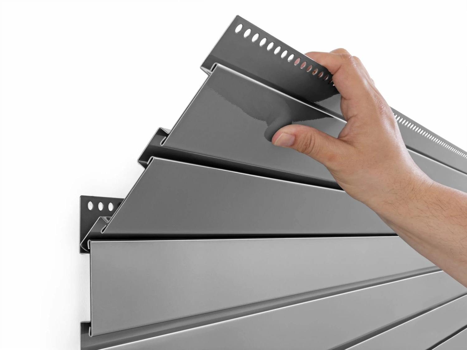 None Bold Series Slatwall Backsplash 6 None Bold Series Slatwall Backsplash