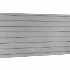 NewAge Products 2 X Pro Series 56 In. Diamond Plate Slatwall Backsplash Wall Organization