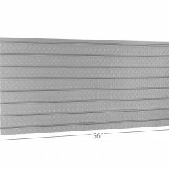 NewAge Products 2 X Pro Series 56 In. Diamond Plate Slatwall Backsplash Wall Organization 20 NewAge Products 2 X Pro Series 56 In. Diamond Plate Slatwall Backsplash Wall Organization