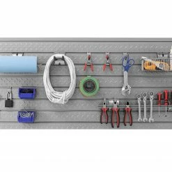 NewAge Products 2 X Pro Series 84 In. Diamond Plate Slatwall Backsplash 18 NewAge Products 2 X Pro Series 84 In. Diamond Plate Slatwall Backsplash