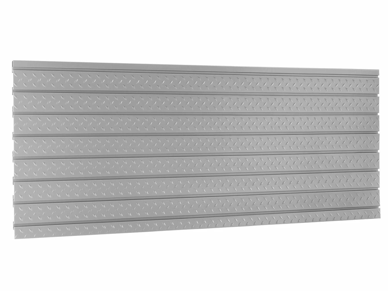 None Pro Series 84 In. Diamond Plate Slatwall Backsplash Garage Storage 1 None Pro Series 84 In. Diamond Plate Slatwall Backsplash Garage Storage