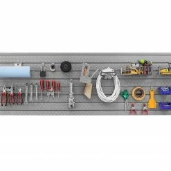 None Pro Series 84 In. Diamond Plate Slatwall Backsplash Garage Storage 18 None Pro Series 84 In. Diamond Plate Slatwall Backsplash Garage Storage