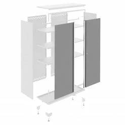 NewAge Products Bold Series 48 In. RTA Locker 62 NewAge Products Bold Series 48 In. RTA Locker