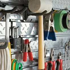 NewAge Products Steel Slatwall 20-Piece Accessory Kit Garage Storage 19 NewAge Products Steel Slatwall 20-Piece Accessory Kit Garage Storage