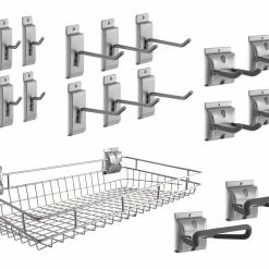 NewAge Products Starter Slatwall Hook Kit