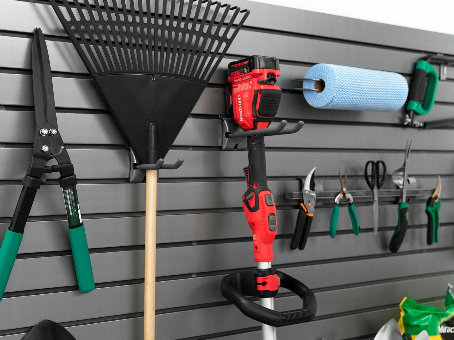 NewAge Products Gardener Slatwall Hook Kit Garage Storage 4 NewAge Products Gardener Slatwall Hook Kit Garage Storage