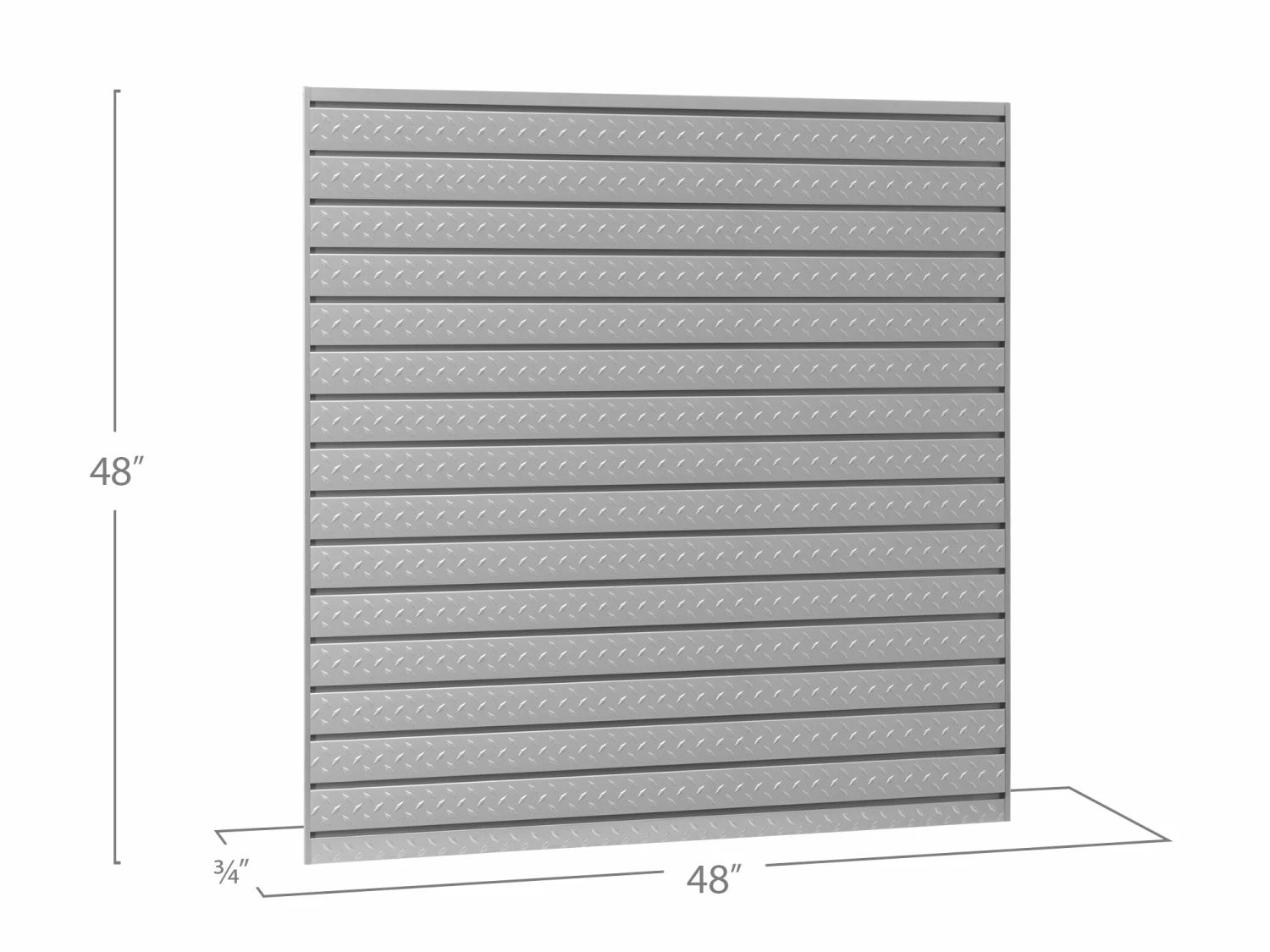 NewAge Products Garage Storage Pro Series 16 Sq. Ft. Steel Slatwall With 40-Piece Accessory Kit 8 NewAge Products Garage Storage Pro Series 16 Sq. Ft. Steel Slatwall With 40-Piece Accessory Kit